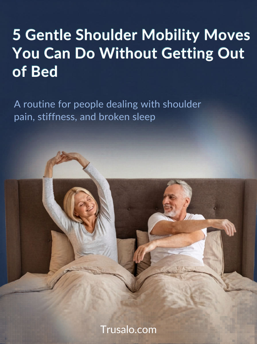 5 Gentle Shoulder Mobility Moves You Can Do Without Getting Out of Bed (E-Book)