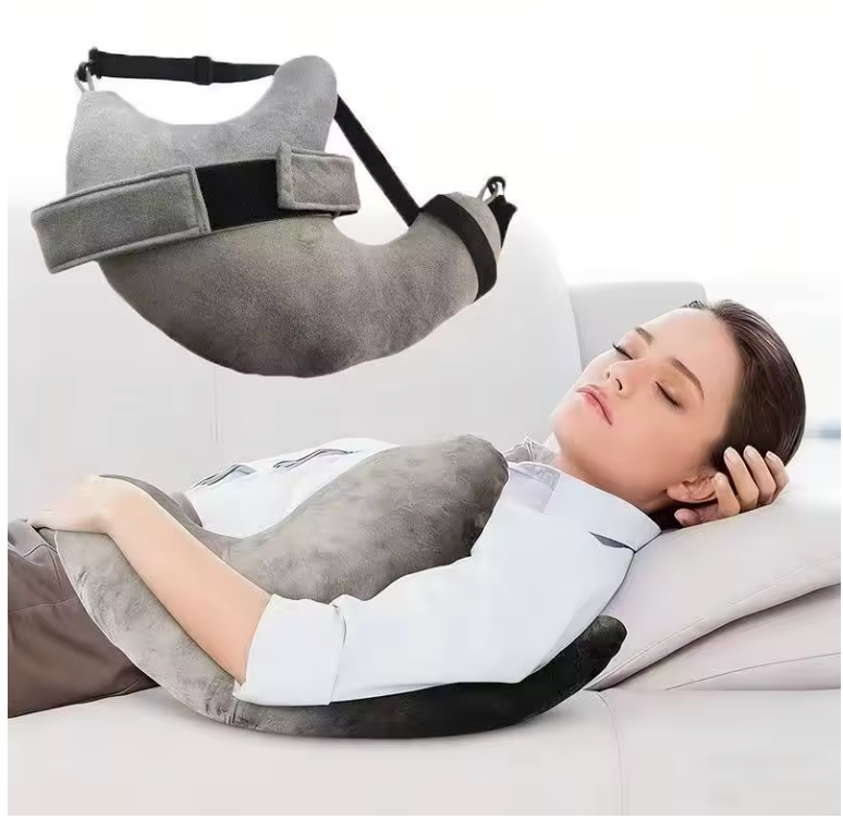 Adjustable Shoulder Support Pillow — Side Sleeper Recovery Pillow for Shoulder Pain Relief