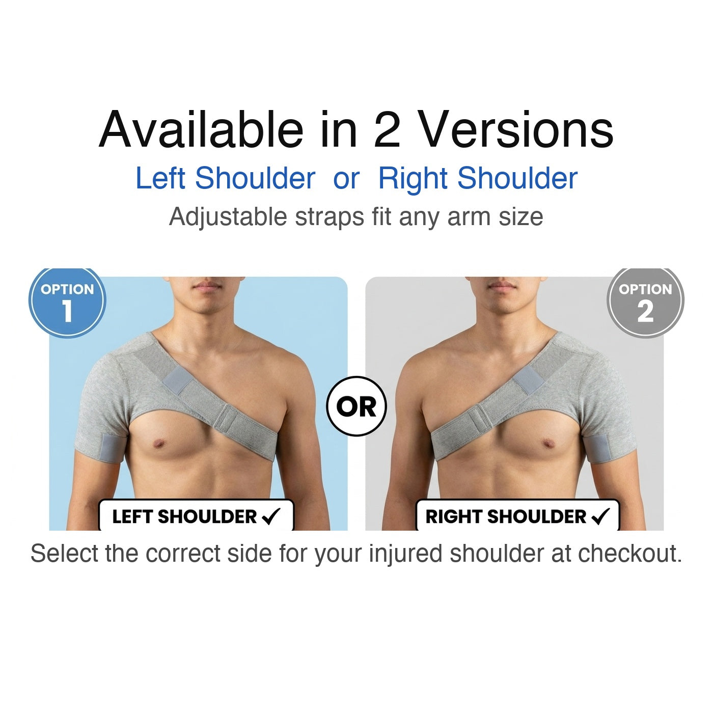 TruSupport™ Bamboo Shoulder Brace for Sleeping