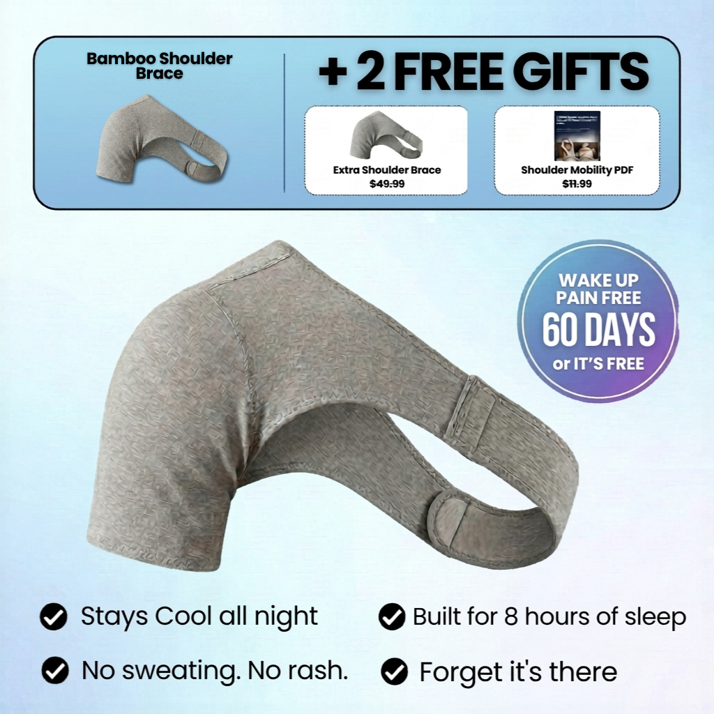 TruSupport™ Bamboo Shoulder Brace for Sleeping