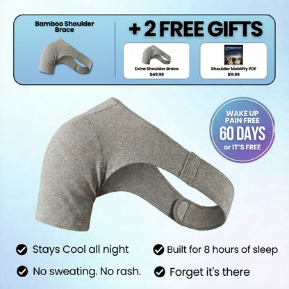TruSupport™ Bamboo Shoulder Brace for Sleeping