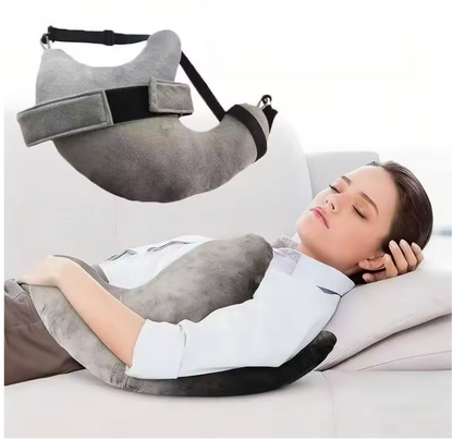 Adjustable Shoulder Support Pillow — Side Sleeper Recovery Pillow for Shoulder Pain Relief