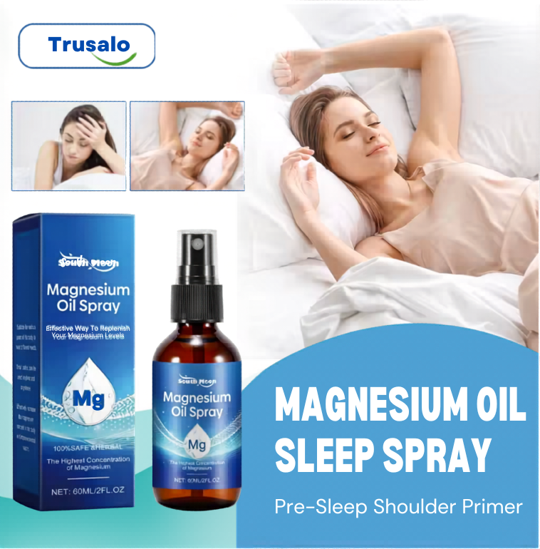 Pre-Sleep Shoulder Primer — Magnesium Night Spray for Muscle Relaxation and Sleep Recovery