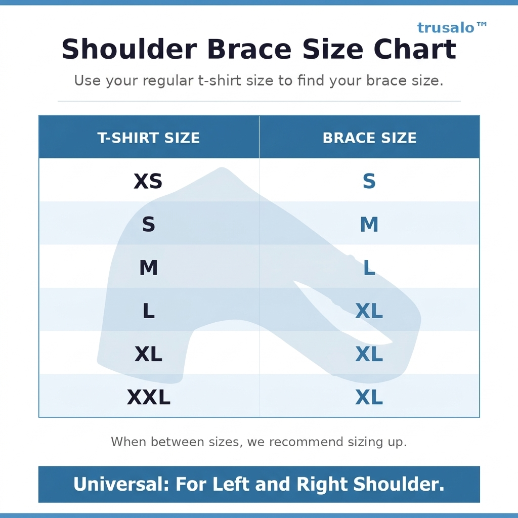 TruSupport™ Bamboo Shoulder Brace for Sleeping