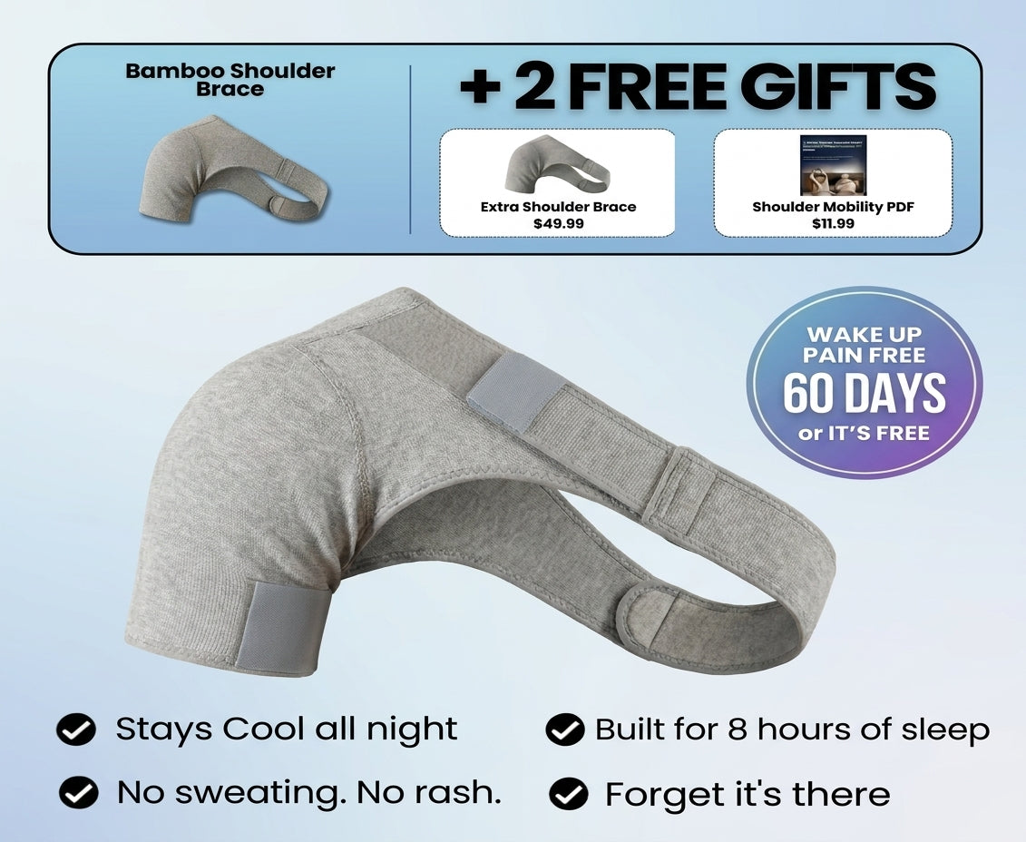 TruSupport™ Bamboo Shoulder Brace for Sleeping